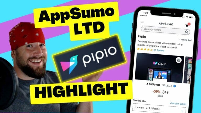 Pipio AI AppSumo Lifetime Deal Highlight