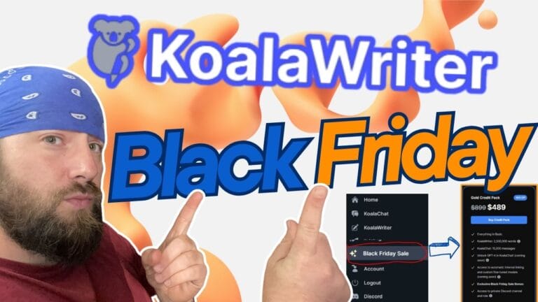 KoalaWriter Black Friday 2023