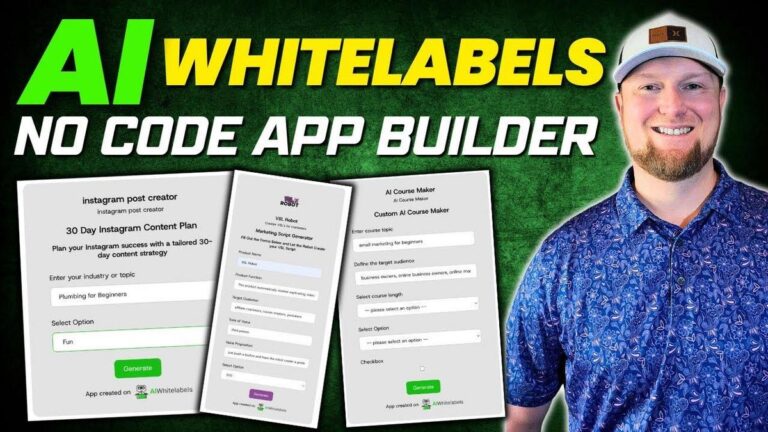 Build AI Apps in Minutes? This 37 Tool Shocked Me (AIWhiteLabels Review)