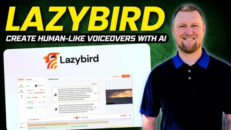 Lazybird AI Review: Better Than ElevenLabs? AI Voice Over LTD