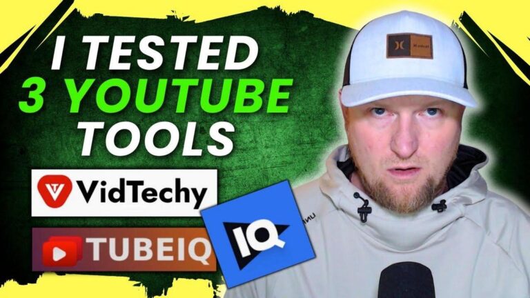 VidTechy vs TubeIQ vs VidIQ: I Tested All 3 & Found The WINNER