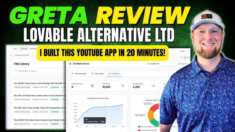 Greta Review: This AI App Builder Is INSANE (Better Than Lovable?)